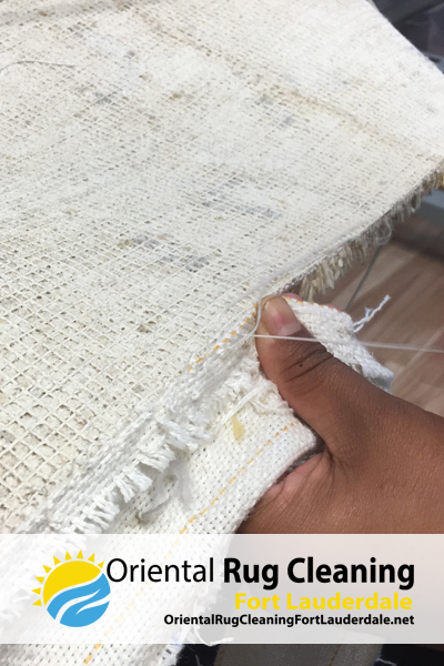 Rug Repair Process in Fort Lauderdale